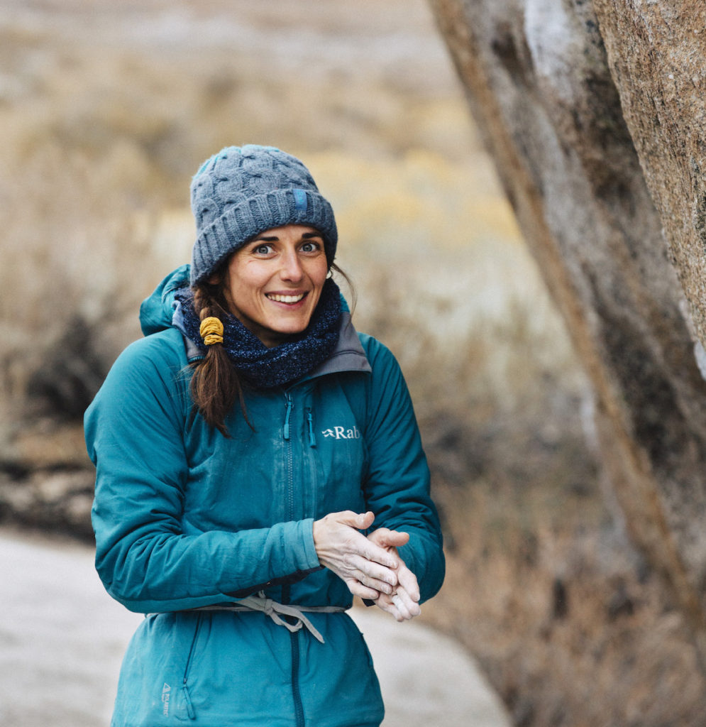 Alizée Dufraisse in Bishop, California. Photo: Alex Aristei.