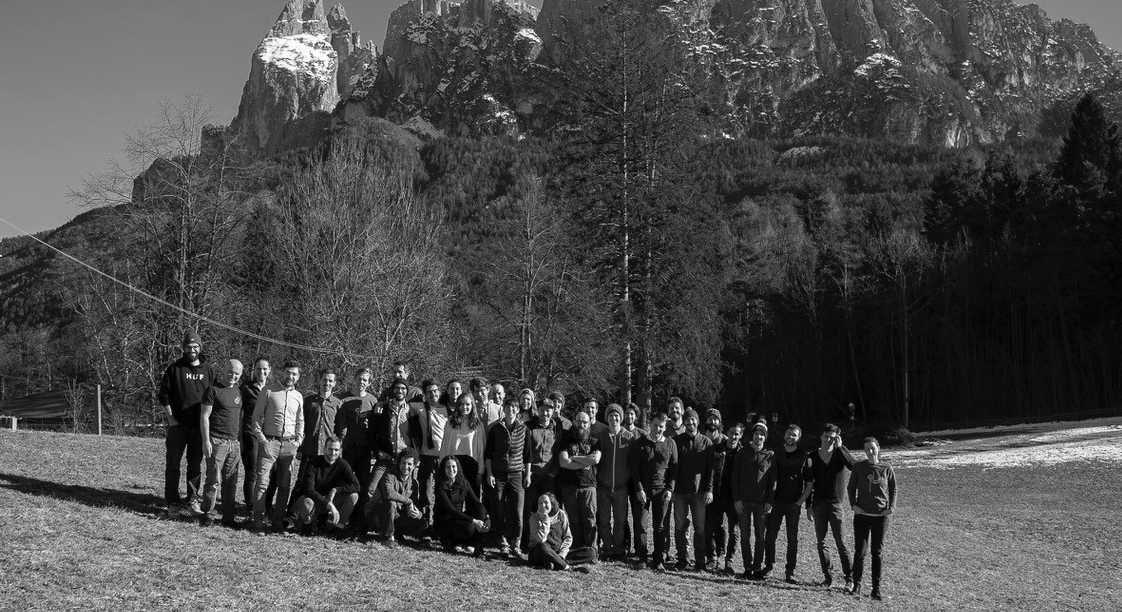 Vertical-Life climbing app employees in South Tyrol, Italy